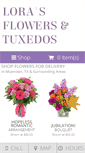 Mobile Screenshot of lorasflowers.com